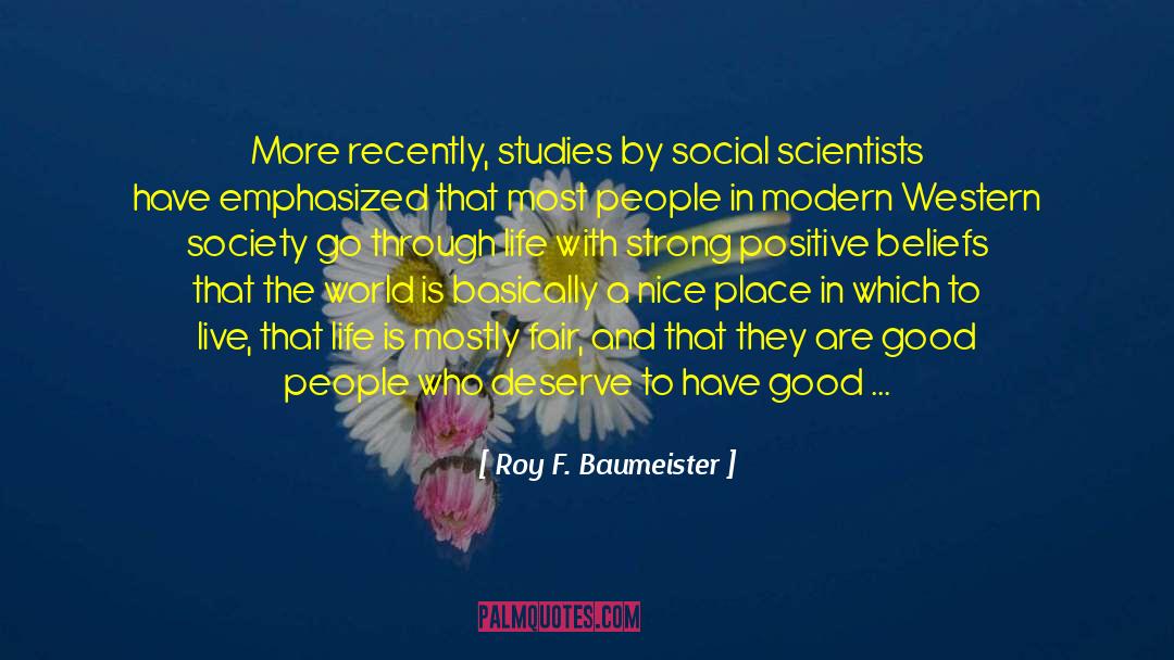 Disability Studies quotes by Roy F. Baumeister
