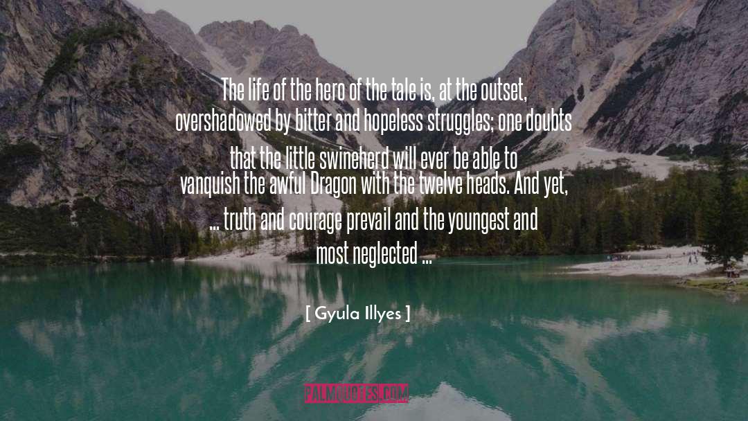 Disabled Hero quotes by Gyula Illyes