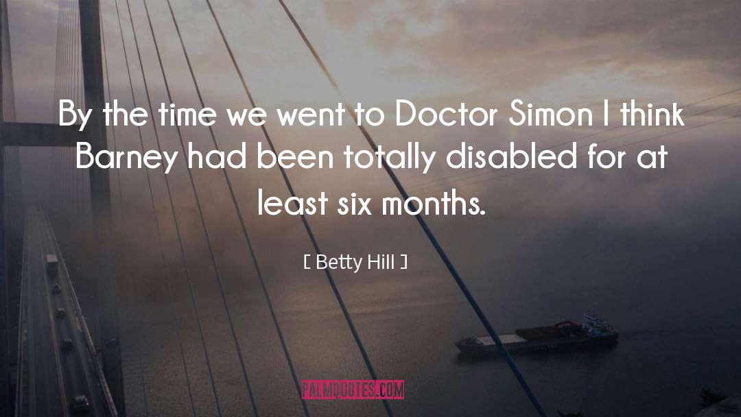 Disabled quotes by Betty Hill