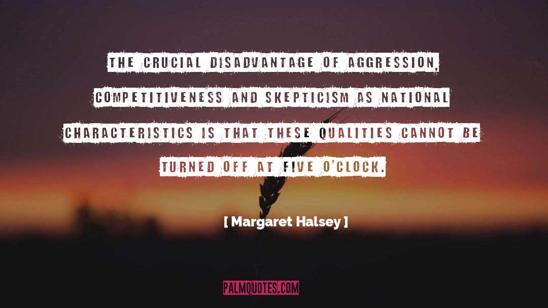 Disadvantage quotes by Margaret Halsey