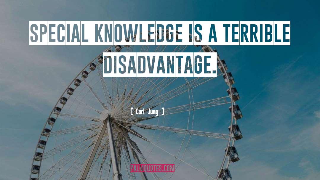 Disadvantages quotes by Carl Jung