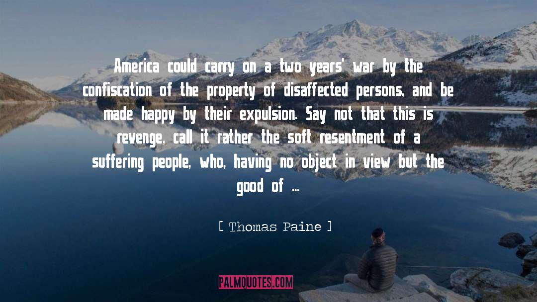 Disaffected quotes by Thomas Paine