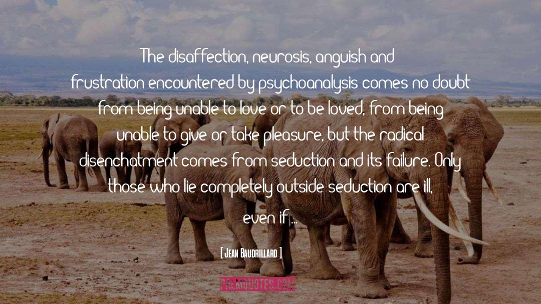 Disaffection quotes by Jean Baudrillard
