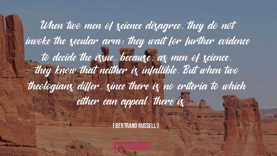 Disagreement quotes by Bertrand Russell