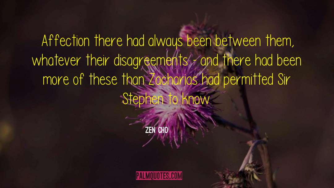 Disagreements quotes by Zen Cho