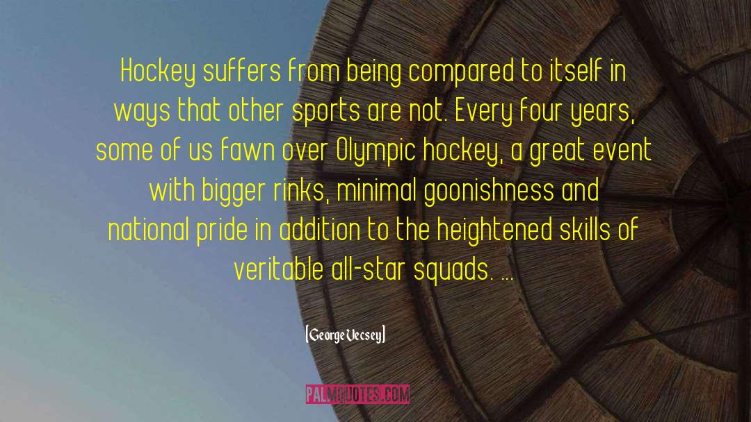 Disalvatore Hockey quotes by George Vecsey