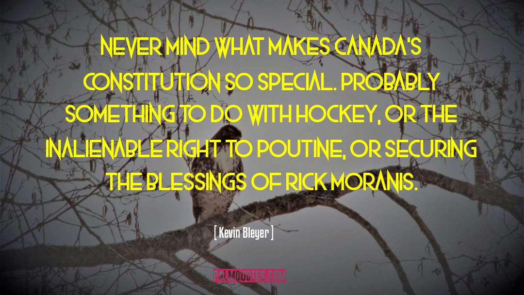 Disalvatore Hockey quotes by Kevin Bleyer