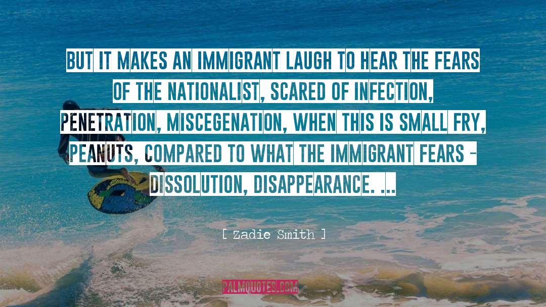 Disappearance quotes by Zadie Smith