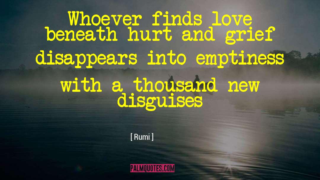 Disappears quotes by Rumi