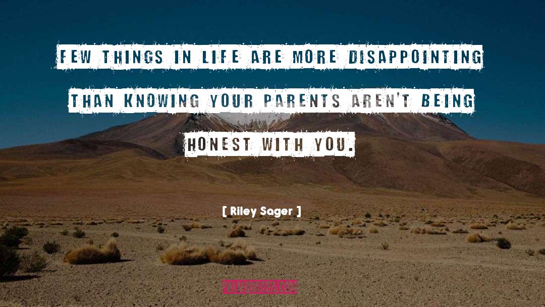 Disappointing Life quotes by Riley Sager