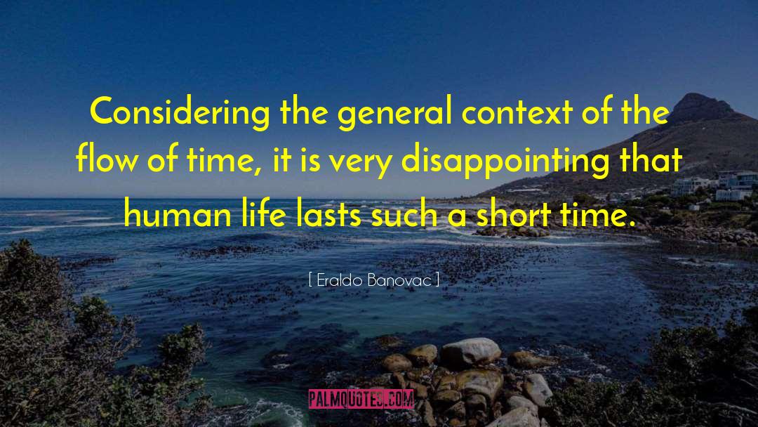 Disappointing Life quotes by Eraldo Banovac