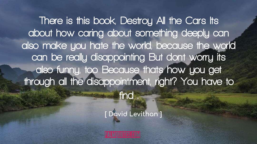 Disappointing Life quotes by David Levithan