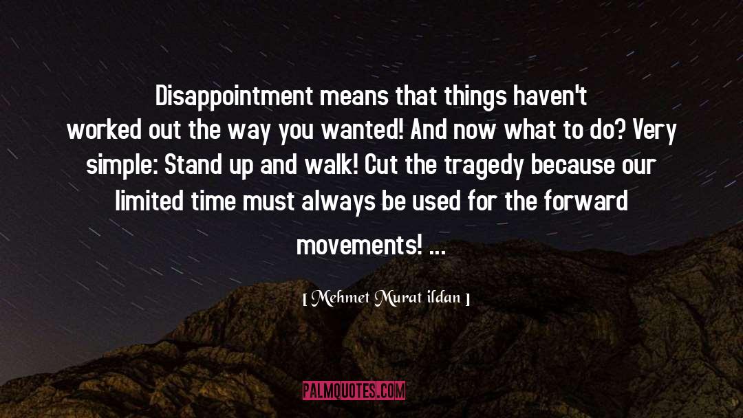Disappointment quotes by Mehmet Murat Ildan