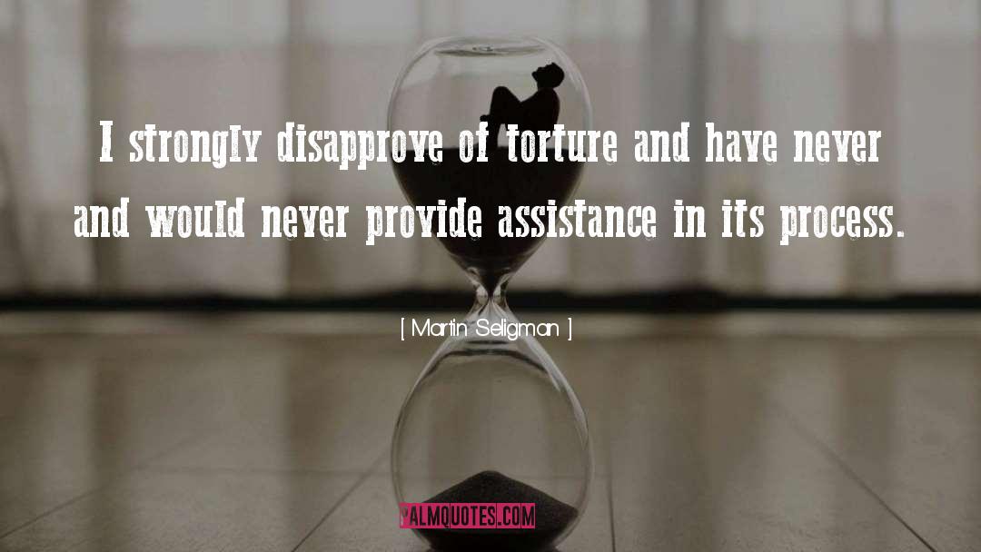 Disapprove quotes by Martin Seligman