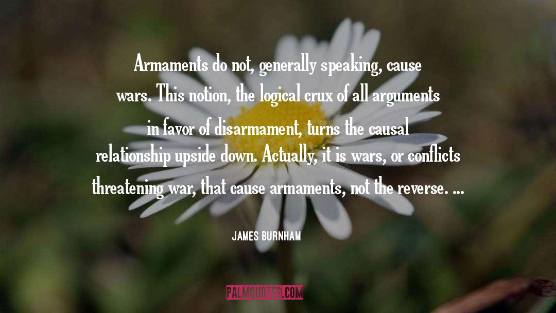 Disarmament quotes by James Burnham