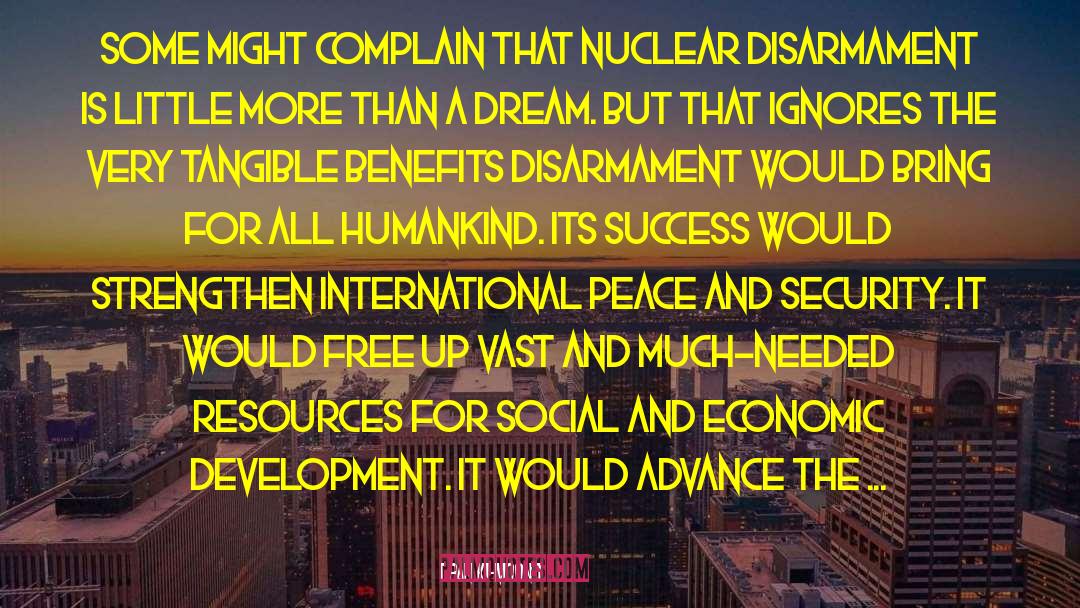 Disarmament quotes by Ban Ki-moon