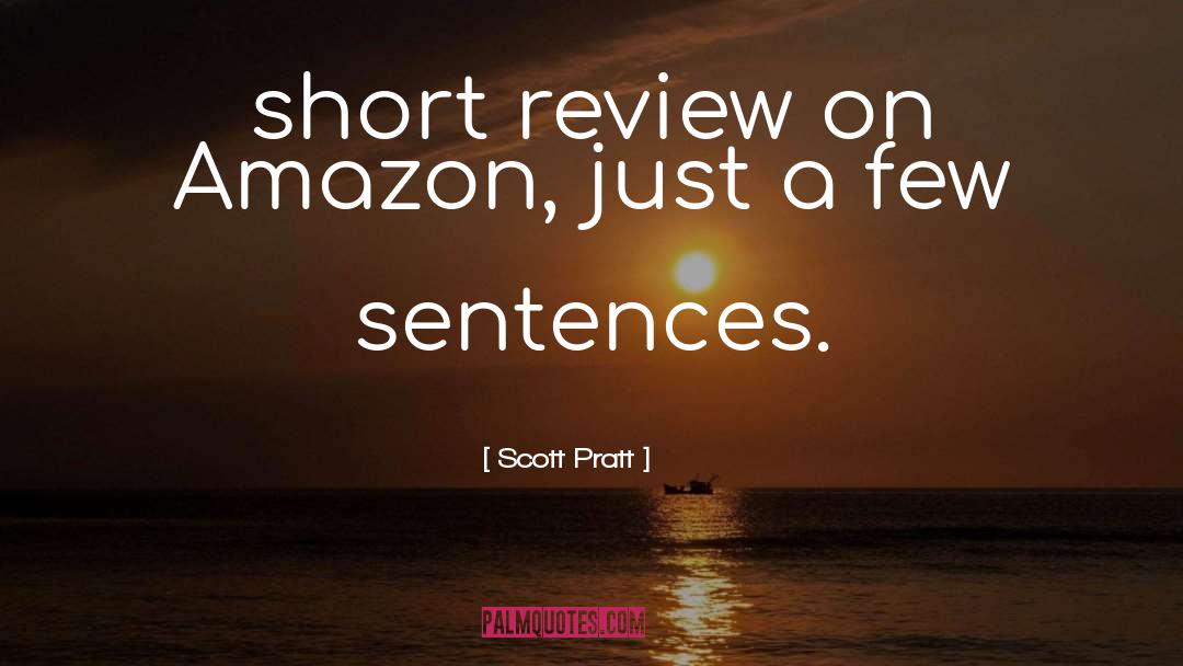 Disarms Review quotes by Scott Pratt