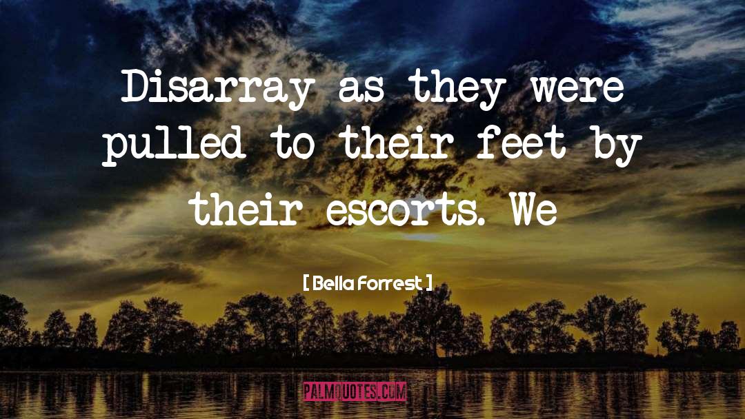 Disarray quotes by Bella Forrest