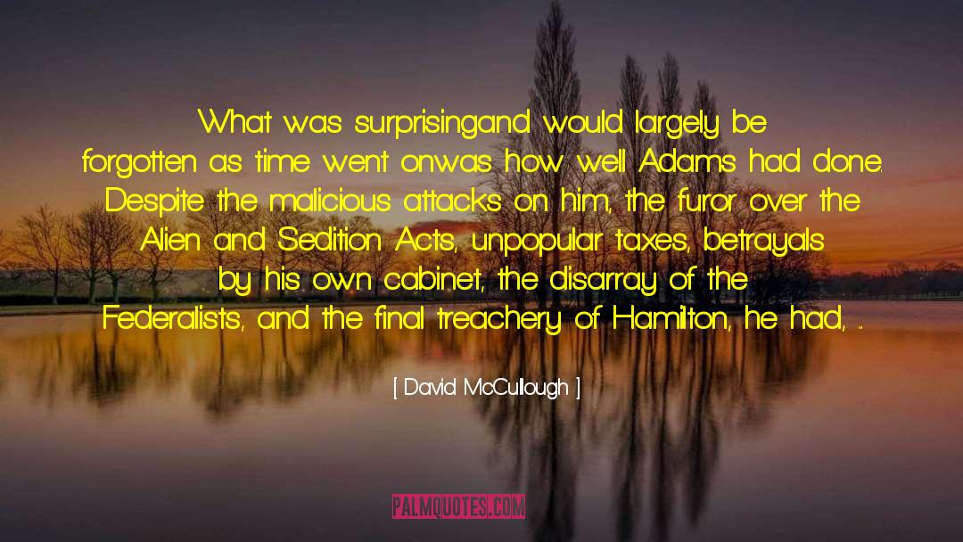Disarray quotes by David McCullough