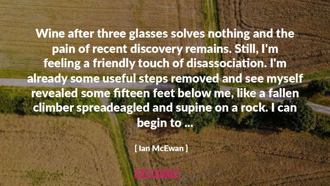 Disassociation quotes by Ian McEwan