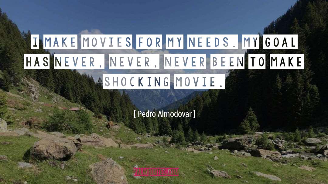 Disaster Movie quotes by Pedro Almodovar