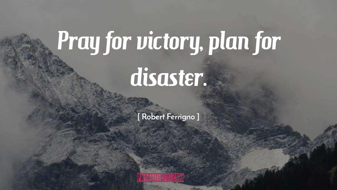 Disaster quotes by Robert Ferrigno