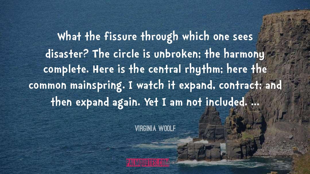 Disaster quotes by Virginia Woolf