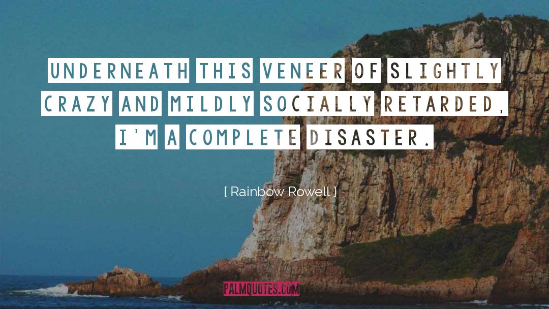 Disaster quotes by Rainbow Rowell