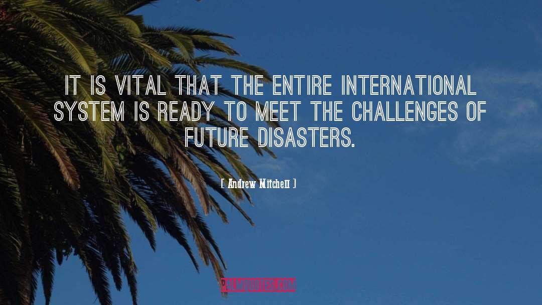 Disasters quotes by Andrew Mitchell
