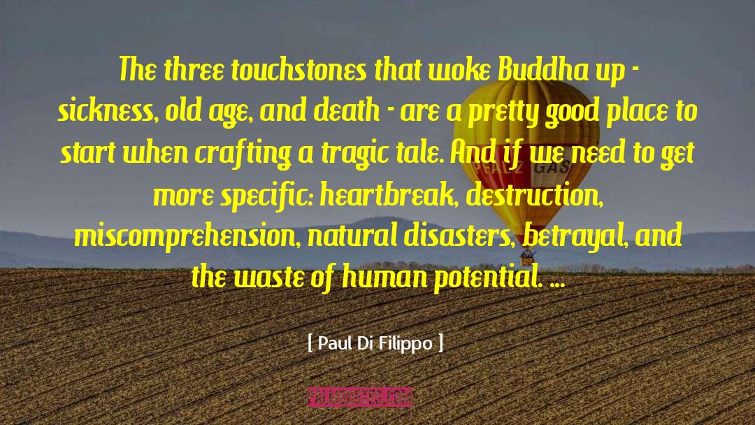 Disasters quotes by Paul Di Filippo
