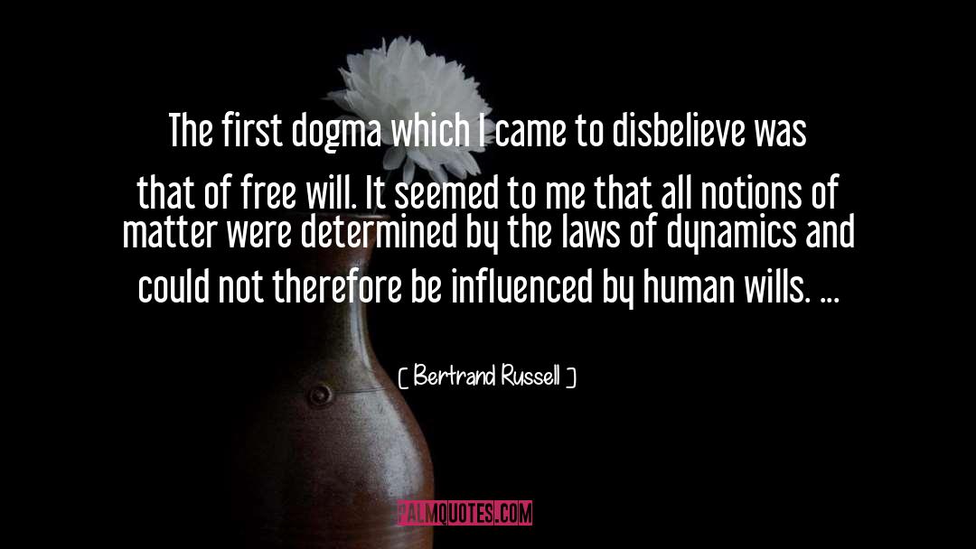 Disbelieve quotes by Bertrand Russell