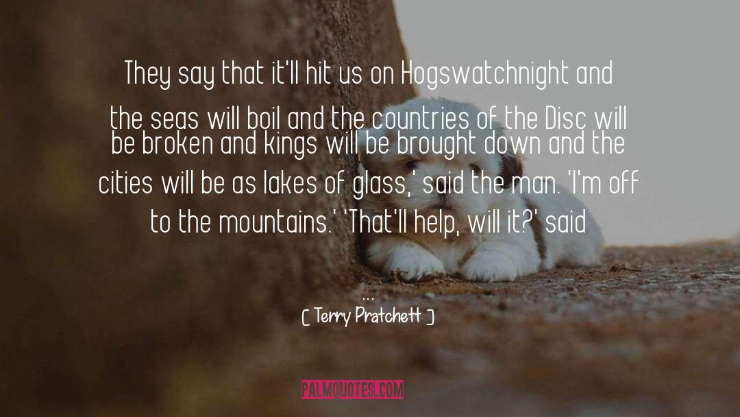 Disc quotes by Terry Pratchett