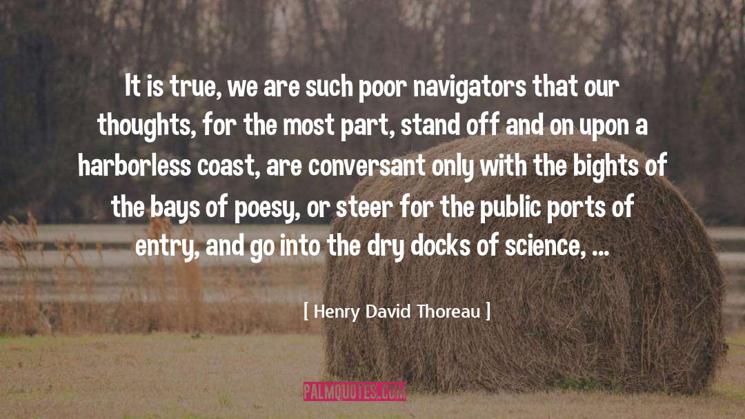 Discarding Knowledge quotes by Henry David Thoreau