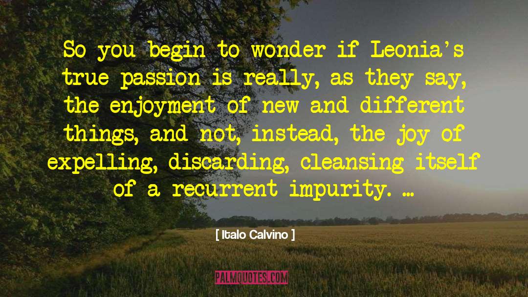 Discarding quotes by Italo Calvino