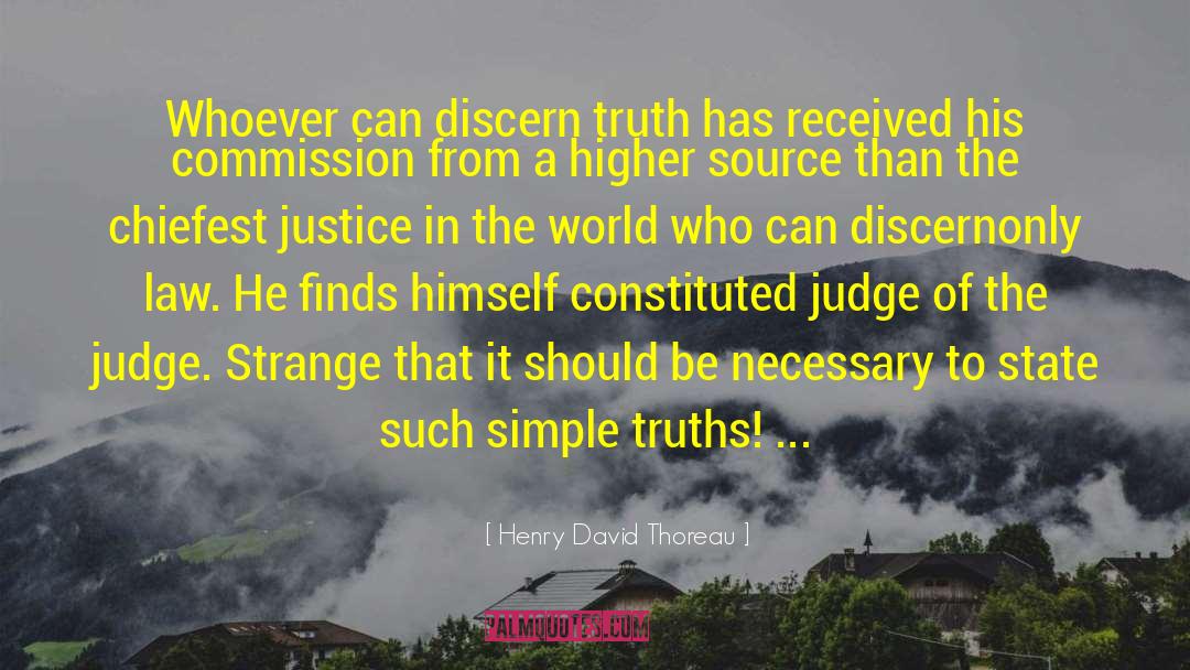 Discern quotes by Henry David Thoreau