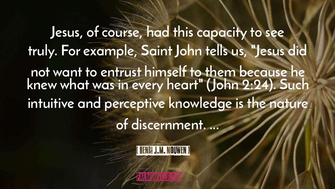 Discernment quotes by Henri J.M. Nouwen