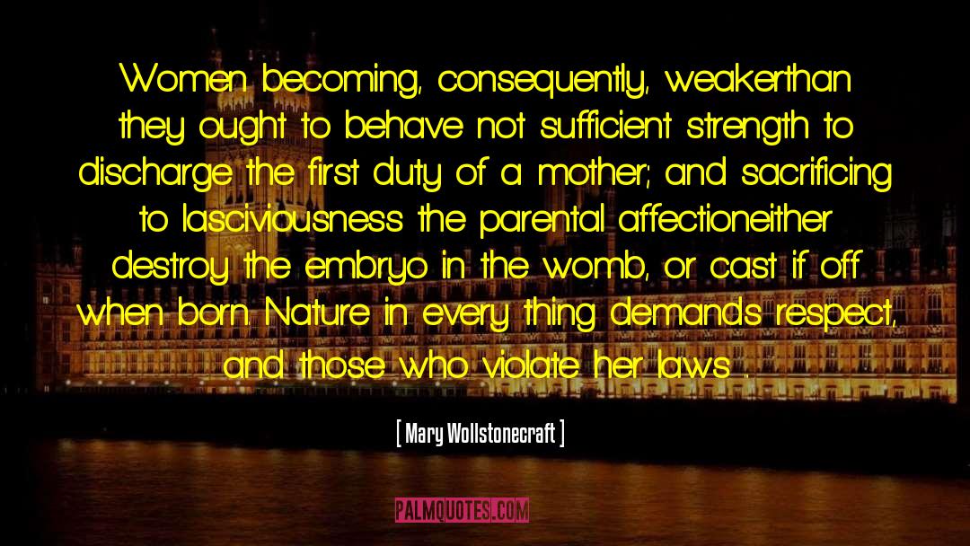 Discharge quotes by Mary Wollstonecraft