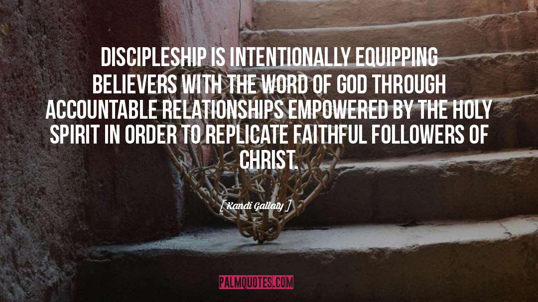 Discipleship quotes by Kandi Gallaty