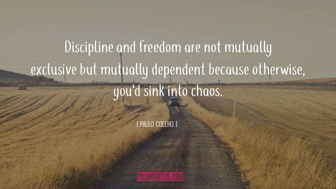 Discipline And Freedom quotes by Paulo Coelho