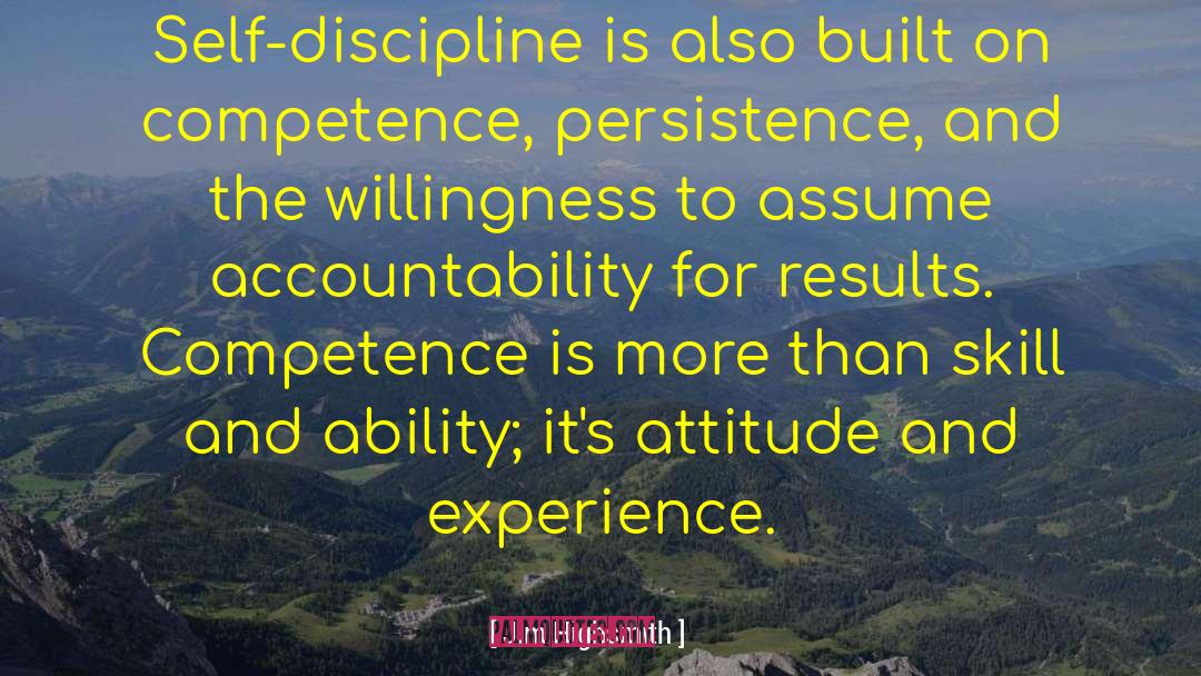 Discipline And Punish quotes by Jim Highsmith