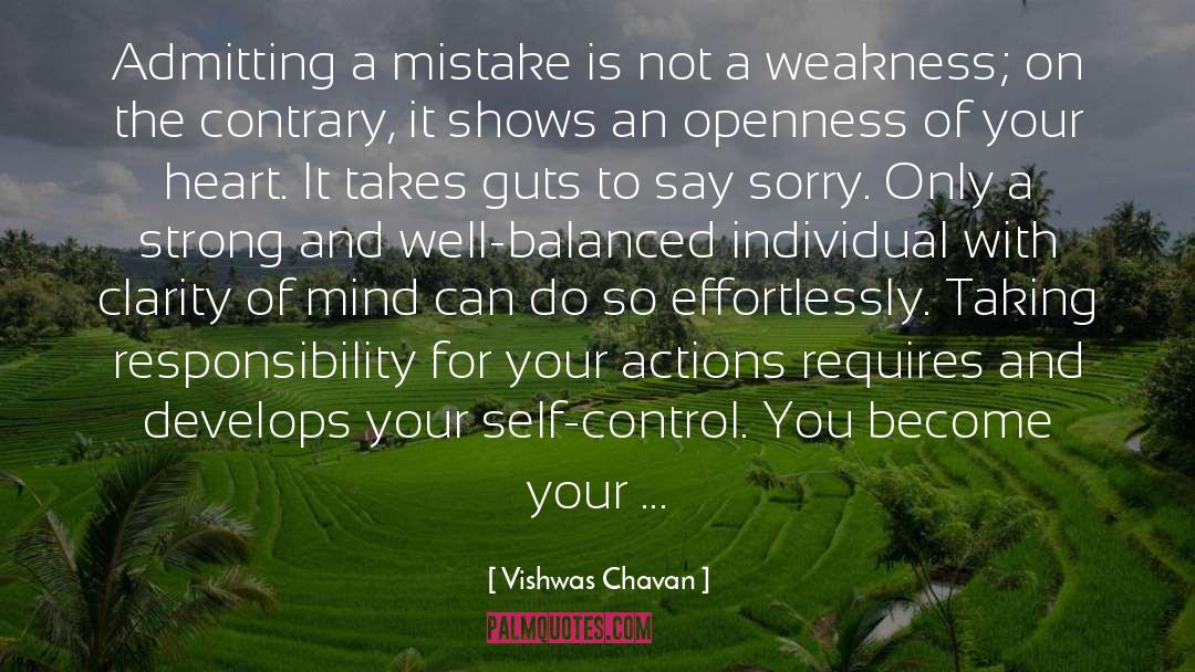 Discipline And Self Control quotes by Vishwas Chavan