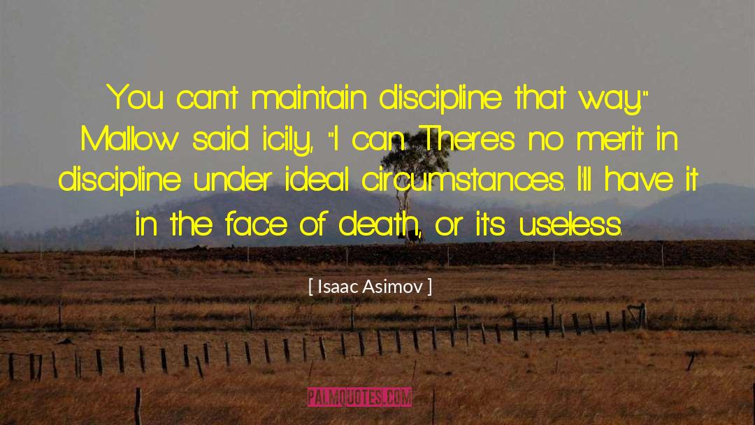 Discipline Breach quotes by Isaac Asimov
