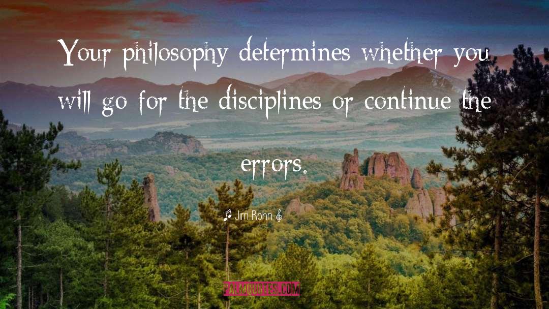 Discipline quotes by Jim Rohn