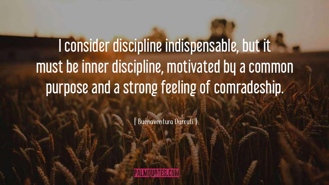 Discipline quotes by Buenaventura Durruti