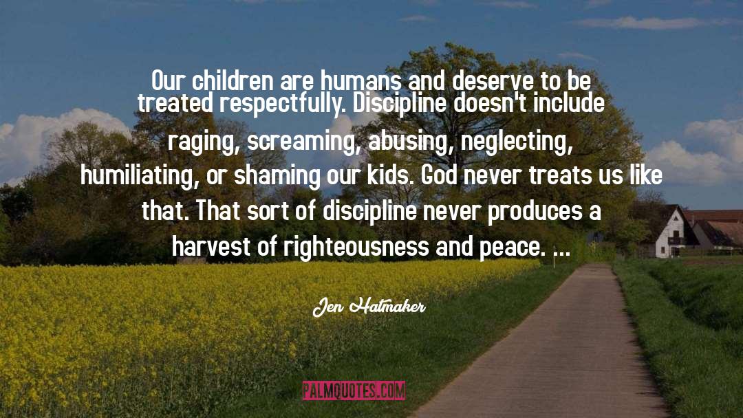 Discipline quotes by Jen Hatmaker