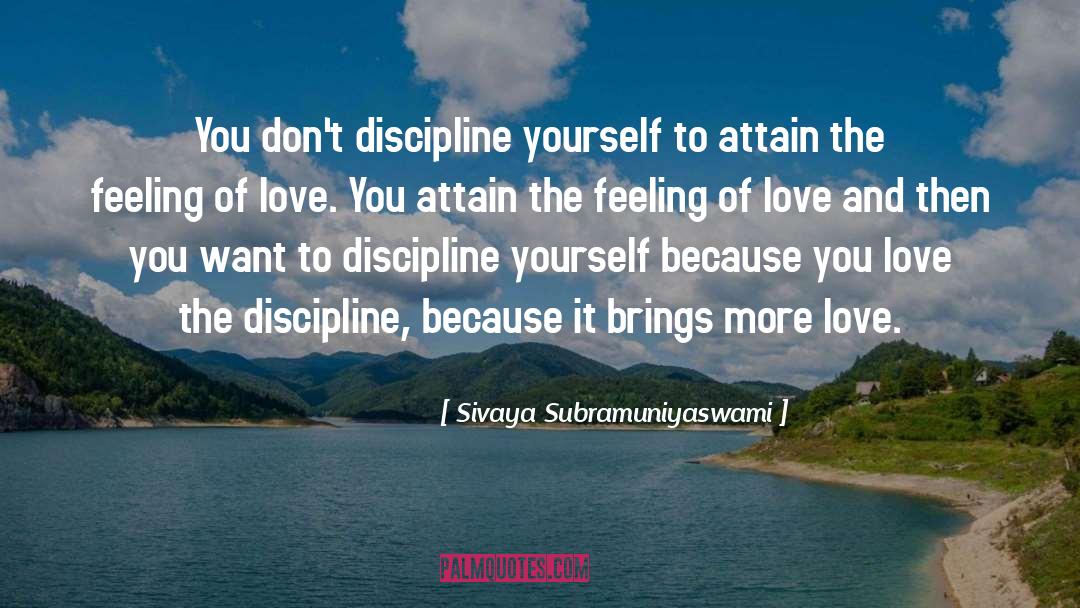 Discipline Yourself quotes by Sivaya Subramuniyaswami