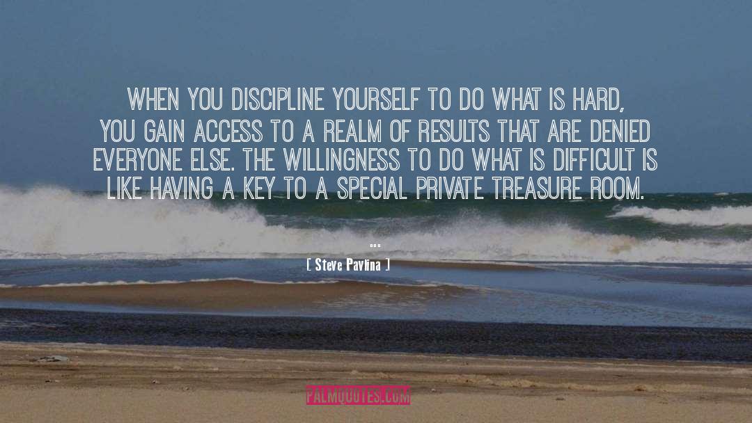 Discipline Yourself quotes by Steve Pavlina