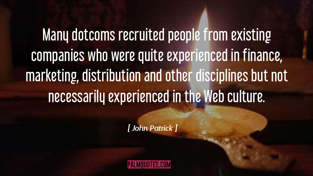 Disciplines quotes by John Patrick