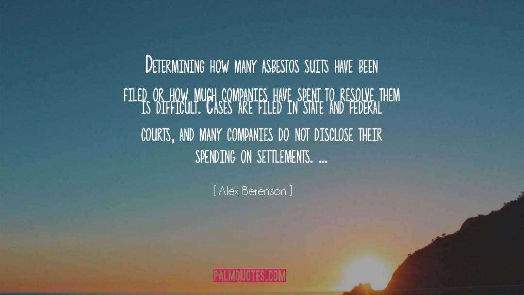 Disclose quotes by Alex Berenson