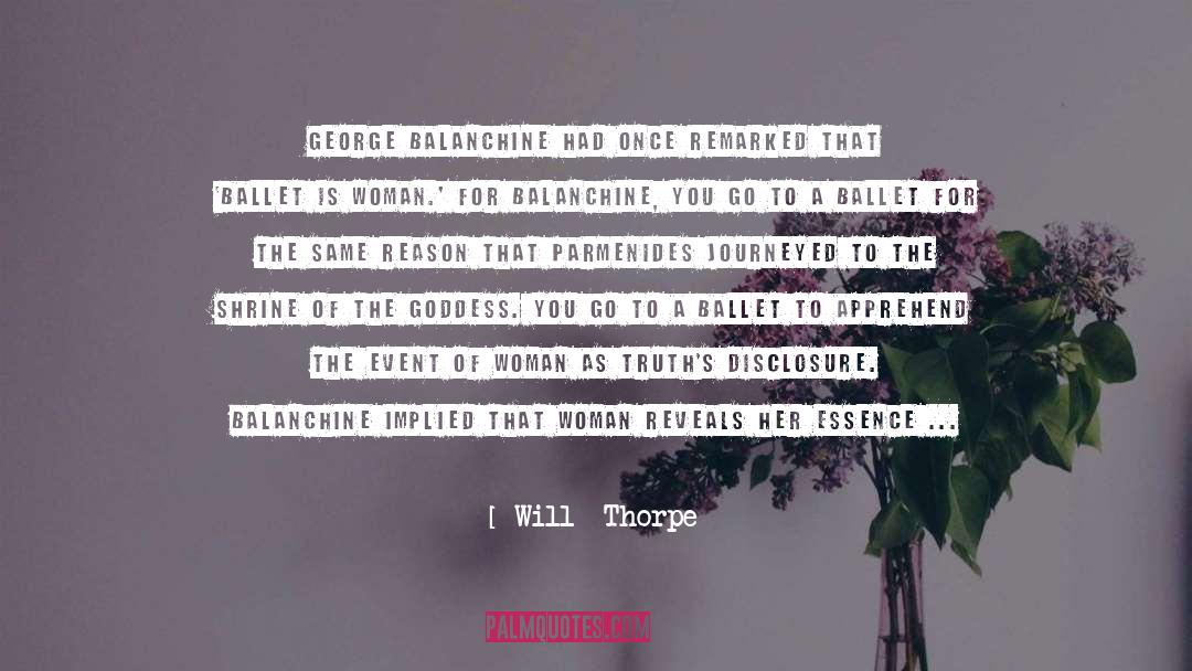 Disclosure quotes by Will  Thorpe